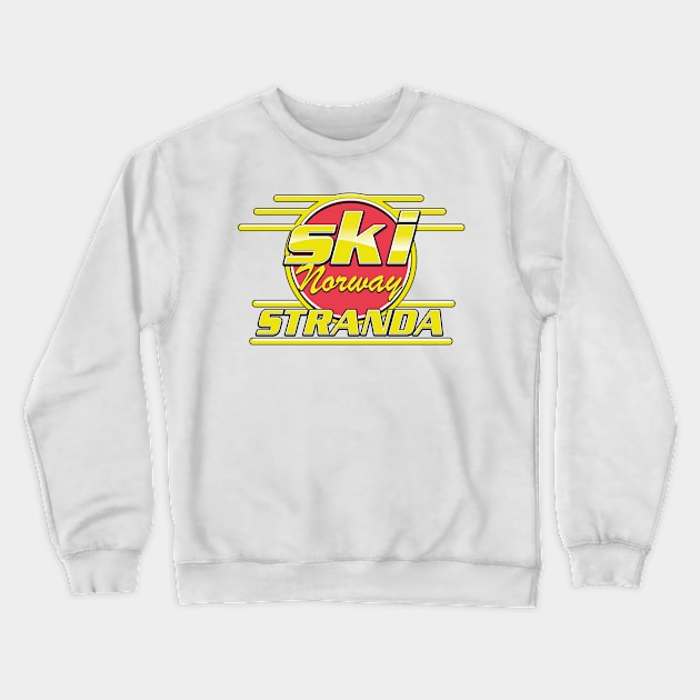 ski Norway Stranda 80s vibe Crewneck Sweatshirt by nickemporium1